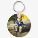 The Thinker keychain