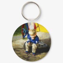 The Thinker keychains