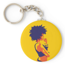 The Thinker Keychain