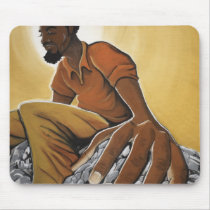 The Thinker Mousepad