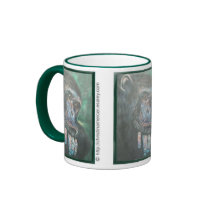 'The Thinker' mug by christinamercer 'The Thinker' mug