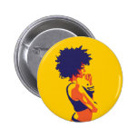 The Thinker Pinback Button