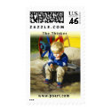 The Thinker stamp