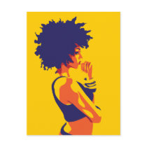 The Thinker Post Card