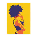 The Thinker Post Card