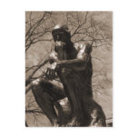 The Thinker Postcard