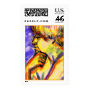 The Thinker Stamp by donnabellas The Thinker Stamp