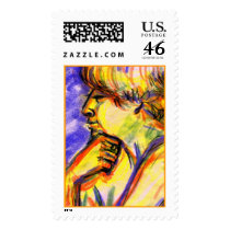 The Thinker Stamp by donnabellas The Thinker Stamp