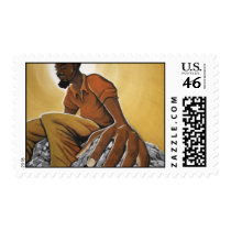 The Thinker Stamp