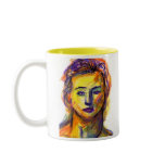The Thinker & Violet Eyes mugs