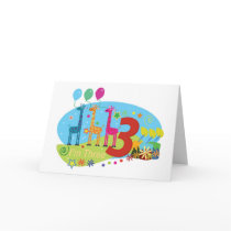 the Third Birthday cards