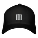 THE THIRD EMBROIDERED BASEBALL CAPS