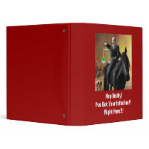 The Third Horseman 3 Ring Binder