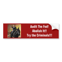 The Third Horseman Bumper Stickers