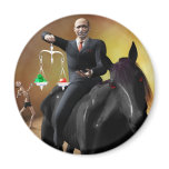 The Third Horseman Fridge Magnets