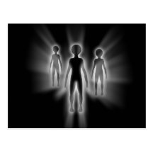 The Third Kind Abduction Postcards
