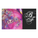 THE THIRD MASK , Monogram Fuchsia Black stickers
