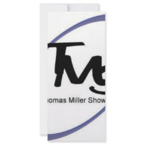 The Thomas Miller Show rack cards