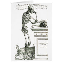 The Thoughtful Skeleton cards