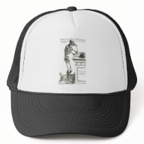 The Thoughtful Skeleton Trucker Hat
