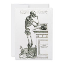 The Thoughtful Skeleton Custom Announcements