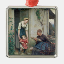 The Three Ages Christmas Ornaments