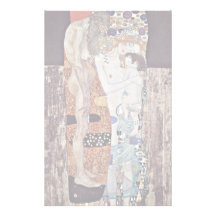 The Three Ages Of Woman By Klimt Gustav Stationery