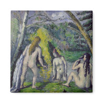 The Three Bathers, c.1879-82 Magnets