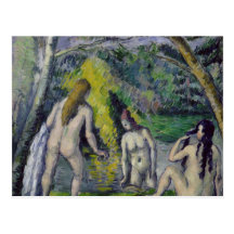 The Three Bathers, c.1879-82 Post Card