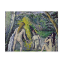 The Three Bathers, c.1879-82 Post Card