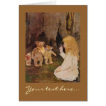 The Three Bears illustration Card