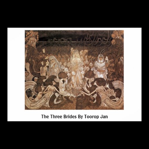 The Three Brides By Toorop Jan Print