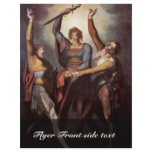 The Three Confederates During The Oath Rütli (Rütl Flyer Design