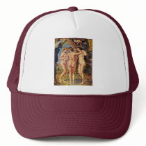 The Three Graces,  By Rubens, Peter Paul Trucker Hat