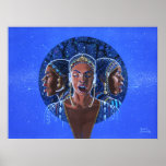 The Three Graces - Faith, Hope &amp; Charity Poster