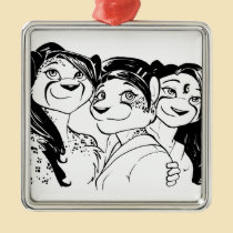 The Three Jaguars ornaments