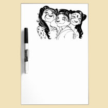 The Three Jaguars dry erase boards