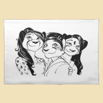 The Three Jaguars placemats