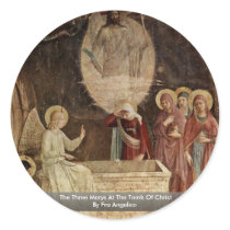 The Three Marys At The Tomb Of Christ Sticker
