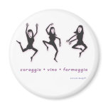 The Three Muses Magnets