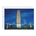 The Three Pagodas, Dali, western Yunnan province, Invitation