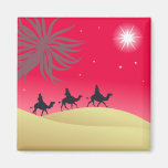 The Three Wisemen Fridge Magnet
