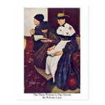 The Three Women In The Church By Wilhelm Leibl Post Cards