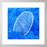 THE THUMBPRINT - poster/print
