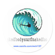The Thumb's Up sticker from BSN Bodysurfing Appare