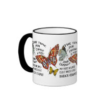 THE TIME FOR CHANGE IS HERE! MUG