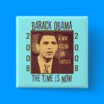 THE TIME IS NOW buttons