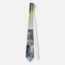 "The Time Machine" Bicycle Watercolor ties