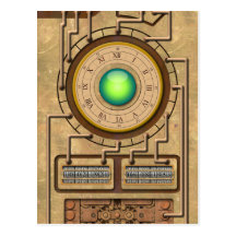 The Time Machine - H. G. Wells Postcards
