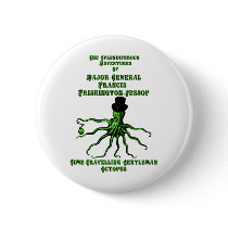 The Time-Travelling Gentleman Octopus Pinback Button